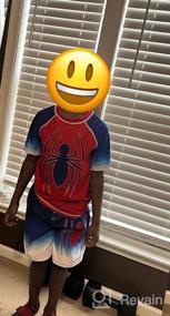 img 7 attached to Marvel Avengers Spider Man 🕷️ Toddler Trunks: the Perfect Swimwear for Boys