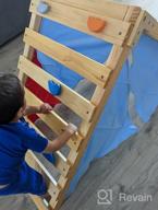 img 1 attached to Experience Endless Fun And Exploration With Dripex Climbing Triangle: 10 Changing Modes, Colorful Pikler Triangle Climber, Reversible Ramp, Foldable Montessori Indoor Playground, And Safe Paint review by Jerome Godwin