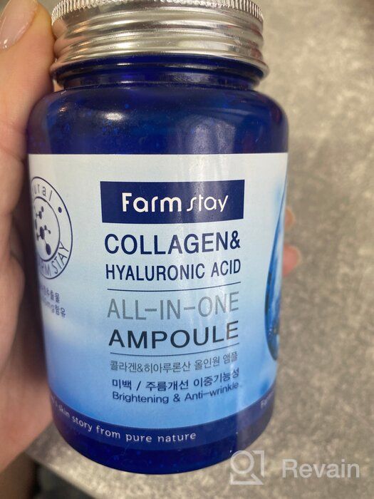 img 3 attached to Farmstay Collagen & Hyaluronic Acid All-In-One Ampoule 250ml review by Lin Wei-Yin ᠌