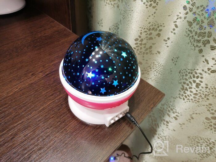 img 2 attached to Night Projector Star Master Starry Sky 012-1361, 2.6 W, Armature color: purple, Plafon color: colorless review by Edyta Edzia ᠌