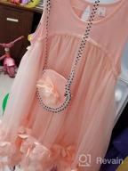 img 1 attached to Girls Dress Handbag Purple Princess: Stylish Clothing for Little Girls review by Taurus Monsalve