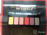 img 1 attached to NYX Professional Makeup Ultimate Shadow Palette Edit Duo Pressed Pigment Eyeshadow Kit With Bonus Eyeshadow Blending Brush (3-Piece Set) review by Hiral Yadav ᠌
