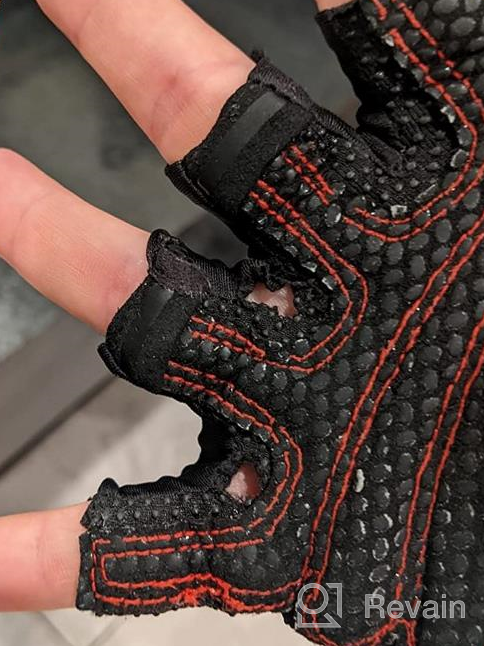 img 1 attached to Protect Your Palms During Intense Workouts: ZEROFIRE Weight Lifting Gloves For Men And Women review by Jeremy Yuusuf