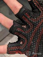 картинка 1 прикреплена к отзыву Protect Your Palms During Intense Workouts: ZEROFIRE Weight Lifting Gloves For Men And Women от Jeremy Yuusuf