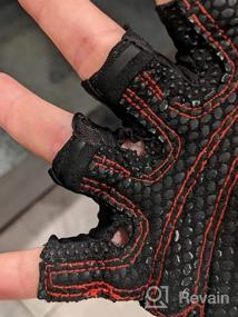 img 6 attached to Protect Your Palms During Intense Workouts: ZEROFIRE Weight Lifting Gloves For Men And Women