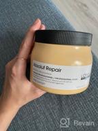 img 1 attached to 🧖 L'Oreal Serie Expert Absolut Repair Resurfacing Gold Quinoa Protein Mask - 8.4 oz, for Intense Hair Repair review by Ada Idziak ᠌