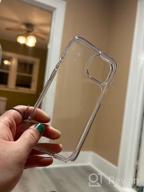 img 1 attached to Military Drop Protection 5-In-1 IPhone 14 Case With Tempered Glass & Camera Lens Protectors - Blue (6.1 Inch) [No Yellowing] review by Eric Sharp