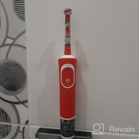 img 5 attached to Детская электрическая зубная щетка: Oral-B Star Wars Edition, подходит для детей от 3 лет.