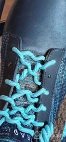img 7 attached to Легко надеваемые туфли с фигурными эластичными шнурками без завязок от FOOTMATTERS
