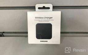 img 6 attached to Samsung EP-P1300 Wireless Charger: 7.5W Qi Power, Black - Fast Charging for Convenient Power-up