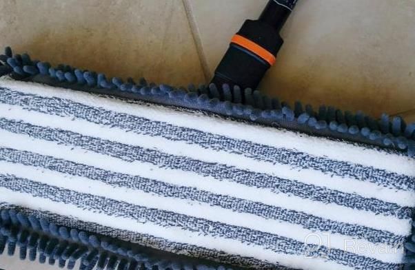 img 1 attached to Effortlessly Clean Hard-To-Reach Areas With SWOPT'S 24" Microfiber Dust Mop And 60" Steel Handle Combo - Interchangeable With All Cleaning Products And Machine Washable For Repeated Use! review by Yan Perng