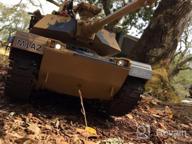 img 1 attached to 2.4Ghz 15 Channel M1A2 Abrams RC Tank With Smoking, Vibration And Airsoft BBS Bullets - Remote Control Military Toy For Kids & Adults review by Randy Washington