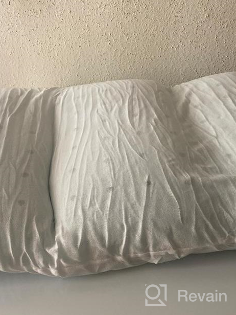 img 1 attached to Get A Restful Night'S Sleep With YANXUAN Gel Memory Foam Pillow For Back & Side Sleepers review by Eric Tiwari