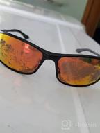 картинка 1 прикреплена к отзыву Black Blue Polarized Sunglasses For Men: Al-Mg Metal Frame For Sport And Driving, UV Protection By BIRCEN от Jaie Bobin