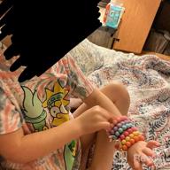 картинка 1 прикреплена к отзыву Набор браслетов PinkSheep Unicorn Beads для девочек: Радуга, Чудовища, Подсолнухи, 🦄 Сердца, Метеориты, Дружба и оберег браслеты - 6 шт. Идеальный подарок для лучших подруг! от Vera Hernandez