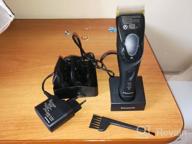 img 1 attached to Made in Japan - Panasonic ER-GP80 Rechargeable Professional Hair Clipper with 3 Combs, Charging Stand, and Stand review by Agata yziska ᠌
