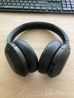 img 1 attached to SONY - WH-H910N h.Ear on 3 Wireless Noise Cancelling Over-The-Ear Bluetooth Headphones with Dual Noise Cancellation Microphones, High-Resolution Audio, Earcups Stereophony - Black + Audio Extension review by Agata Strzalek ᠌