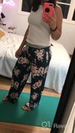 img 1 attached to Women'S Comfy Casual Stretch Tie Dye Palazzo Lounge Pants Wide Leg Pajama Drawstring Pant All Seasons review by Steve Snyder