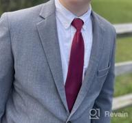 img 1 attached to Stylish and Adjustable Ties for Boys - Essential Boys' Accessories and Neckties review by Greg Hammett