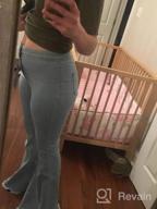 img 1 attached to Timeless Style: Anna-Kaci'S Retro High Waist Bell Bottom Jeans review by Jennifer Groom