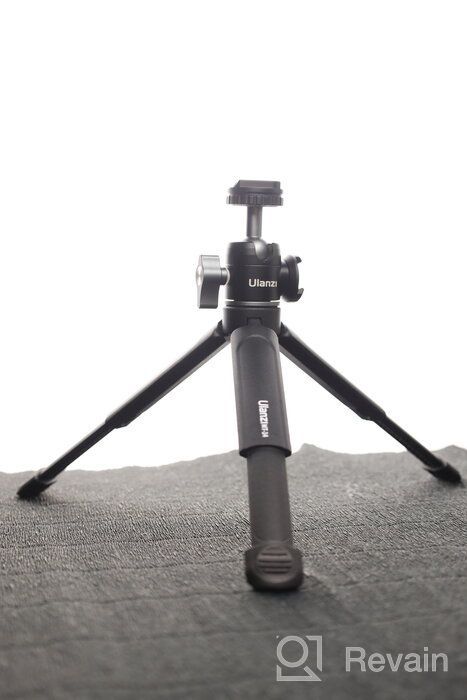 img 2 attached to Mini Tripod Ulanzi U-Vlog Kit (MT-14 U-60), tripod with ball head review by Amar Amar ᠌