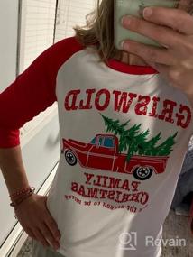 img 5 attached to Merry & Chic: Griswold Family Christmas Tree Tee For Women