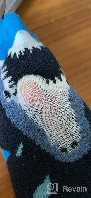img 1 attached to 🧦 Cozy and Snug: BRMINROU Children's Boys Girls Winter Thick Warm Crew Wool Socks - 6 Pairs review by Eric Krull