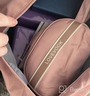 img 1 attached to Travel In Style With LOVEVOOK Weekender Bag For Women: From Gym To Labor Room, A Chic And Functional Tote review by Patricia Perez