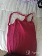 img 1 attached to 5 Pack Girl Dance Tank Tops: Cami Undershirt Sleeveless Spaghetti Strap For Ballet - Cooraby review by Amanda Head