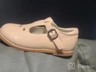 img 1 attached to Kiderence School Ballerina Toddler Little Girls' Shoes and Flats review by Dave Tapia