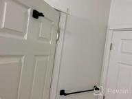 img 1 attached to Magnify Your Bathroom With Gricol'S 5-Piece Adjustable Matte Black Hardware Set review by John Faxon