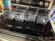 img 1 attached to Optimize Your Kitchen With ClearSpace Plastic Storage Bins - Ideal For Pantry, Fridge, And Cabinet Organization And Storage - Boost Your Kitchen Organization With Top-Quality Storage Solutions review by Trini Tremblay