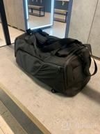 img 1 attached to Sports bag / travel bag / backpack bag Black review by Felicja Sadowska ᠌
