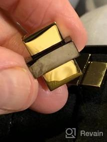 img 5 attached to 🎩 Upgrade Your Style with Urban Jewelry Impressive Stainless Cufflinks