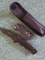 img 1 attached to FANSTINOW Folding Knife: Compact, Durable & Easy To Carry! review by Sidewinders Rains
