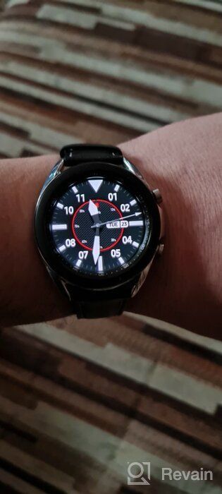 img 1 attached to SAMSUNG Galaxy Watch 3 - 45mm Smart Watch with Advanced Health Monitoring 🕰️ & Fitness Tracking, GPS, Bluetooth & Long-Lasting Battery - Mystic Black (Unlocked LTE, US Version) review by Hemant Hemant ᠌