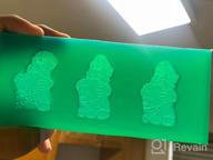 img 1 attached to 🦖 BBDINO Super Elastic Silicone Mold Making Kit - 21.16 oz Mold Making Silicone Rubber - Liquid Silicone Rubber Mold Making - Perfect for 3D Silicone Molds Food Molds 1:1 by Volume - Vibrant Jade Green review by Donald Blanco