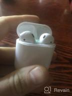img 1 attached to Apple AirPods 2 wireless headphones with charging case MV7N2 RU, white review by Amit Kumar ᠌