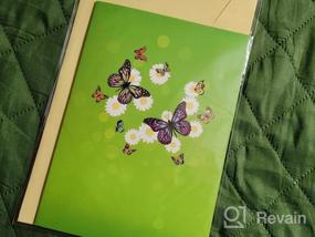 img 5 attached to 2Pcs Pop Up Christmas Card Set - Lily & Butterfly Cards For Holidays, Birthdays & Winter Celebrations!