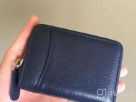 img 1 attached to 👛 ISIRO Leather Wallet with RFID Blocking & Convenient Keychain review by Nuntawat Bridges