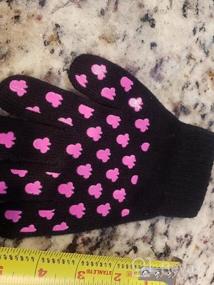 img 7 attached to Disney Girls 4 Pack Gloves or Mittens Featuring Minnie Mouse and Vampirina (Toddler/Little Girls)