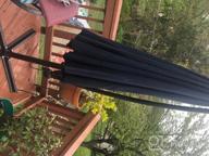 img 1 attached to 10Ft Patio Umbrella With Infinite Tilt And Resilient Recycled Fabric Canopy: Perfect Addition To Your Outdoor Living Space review by Tanya Meyers