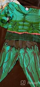 img 7 attached to Green Cotton Summer Hulk Pajama Sets for Boys by Sidney