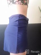 img 1 attached to Embrace Elegance And Comfort With GRAPENT Women'S High Waist Tulip Hem Swim Skirt review by Matthew Hoang