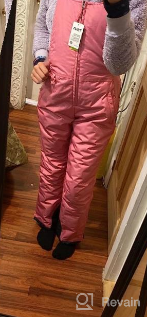 img 1 attached to Waterproof Winter Snow Bibs For Women By TSLA - Insulated Snowboard Overalls With Ripstop Ski Pants review by Kelli Grossi