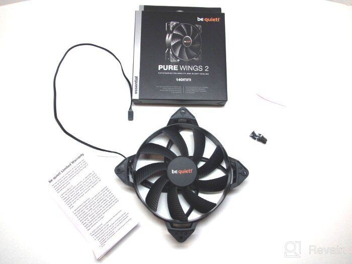 img 3 attached to Silent Power: be quiet! Pure Wings 2 120mm PWM High-Speed Cooling Fan BL081 review by Kenta  Kajikawa ᠌