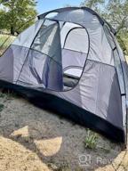 img 1 attached to Waterproof Camping Dome Tent For Families: AsterOutdoor 3/4/6 Person Tent review by Ryan Judy