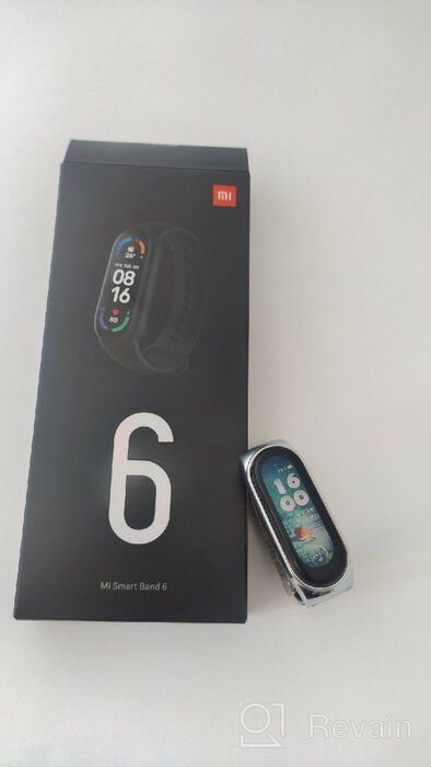 img 1 attached to Smart Xiaomi Mi Smart Band bracelet 6RU, black review by Nam Le Bao ᠌