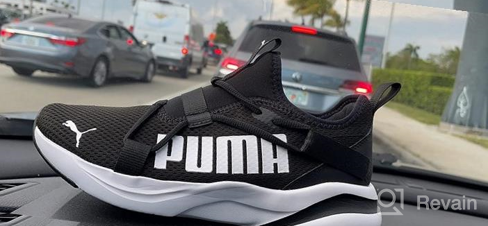 img 1 attached to 👟 PUMA Men's Running Shoes - Black and White (Model: 19451401) review by Sonny Flores