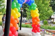 картинка 1 прикреплена к отзыву Colorful Decorations Delight: Prextex 12-Inch Rainbow Balloons, 450-Ct Pack For Weddings, Birthdays, Graduations, And More от Charley Prz